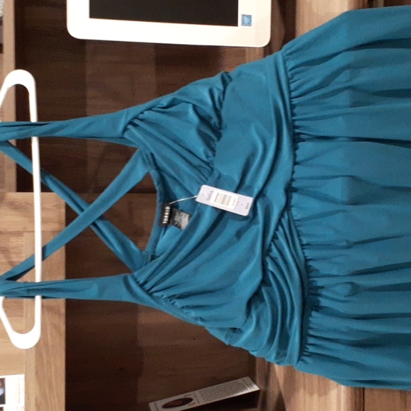 torrid Tops - New Torrid tank, dark teal blue